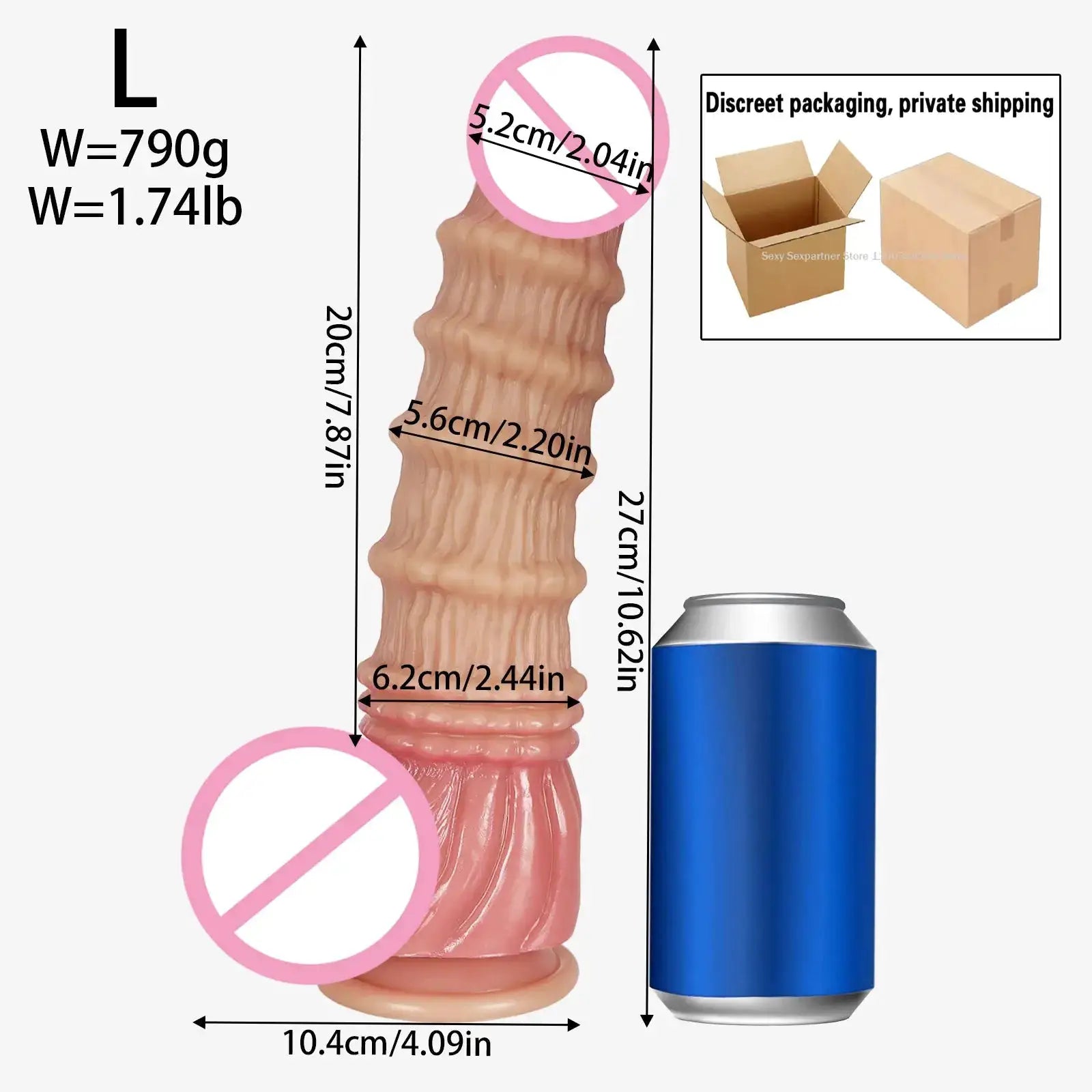NEW Huge Monster Dildo Nodule Vagina Stimulate Penetration Anal Butt Plug G-Spot Masturbation Dick Sexy Adult Sex Toys For Women by Dropshipman