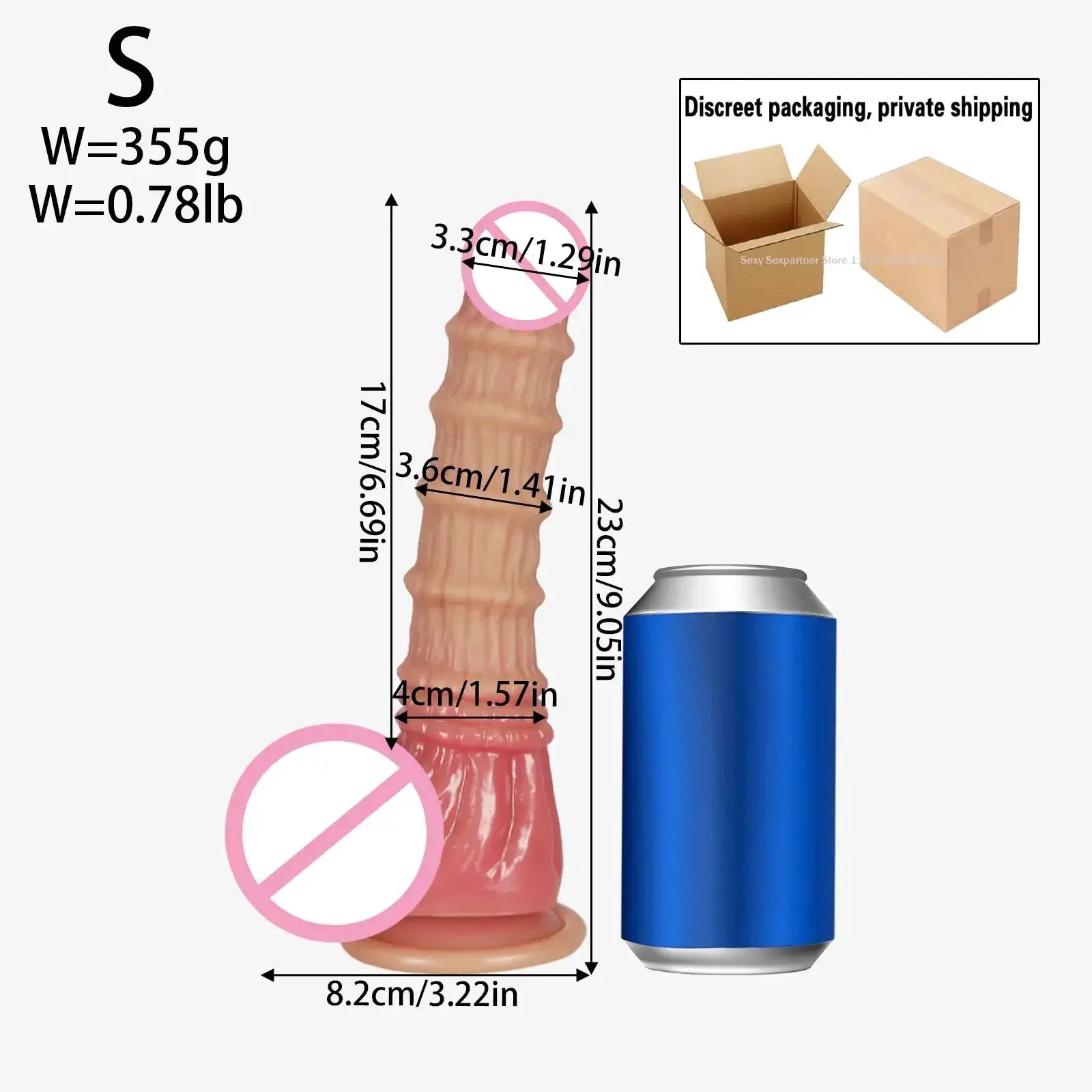 NEW Huge Monster Dildo Nodule Vagina Stimulate Penetration Anal Butt Plug G-Spot Masturbation Dick Sexy Adult Sex Toys For Women by Dropshipman