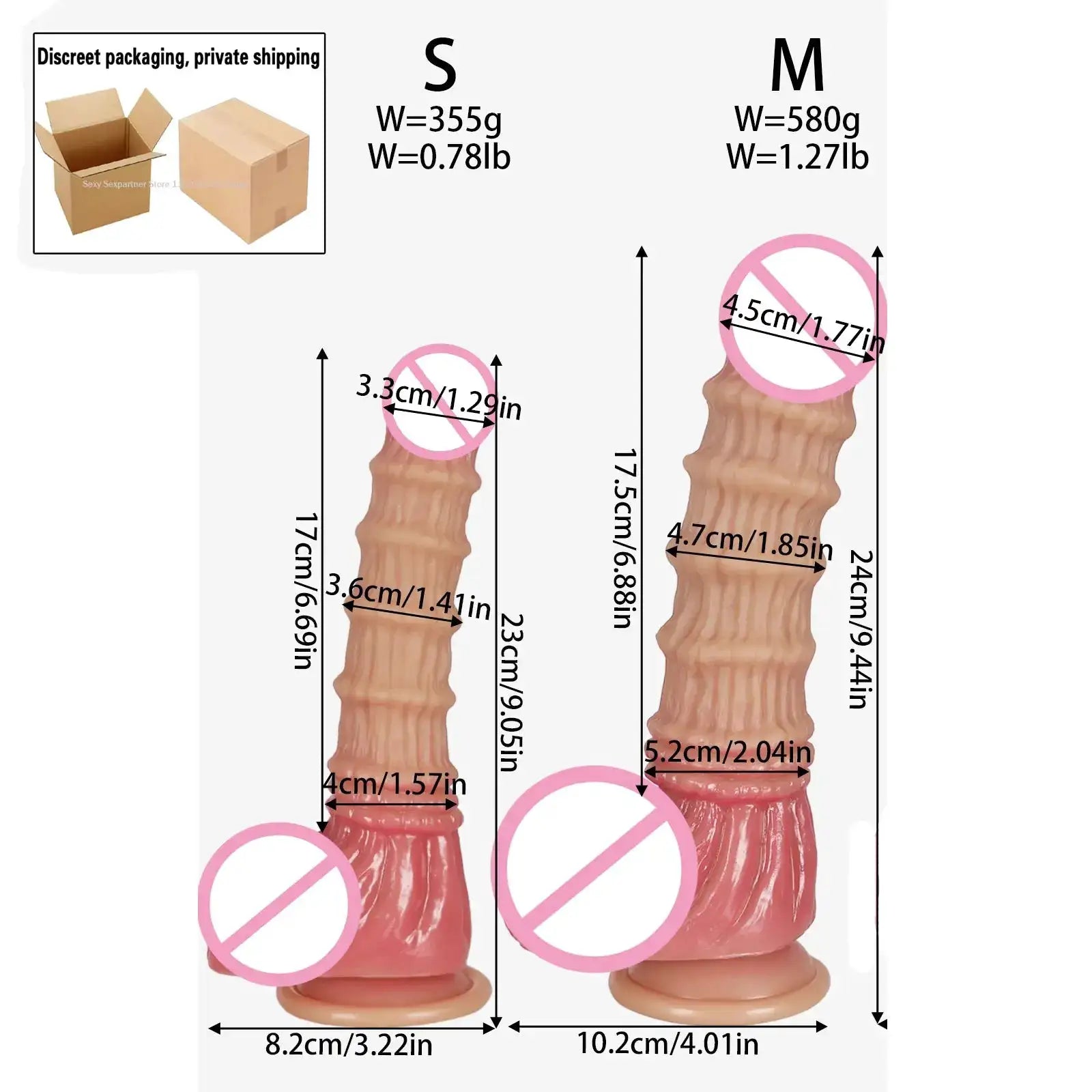 NEW Huge Monster Dildo Nodule Vagina Stimulate Penetration Anal Butt Plug G-Spot Masturbation Dick Sexy Adult Sex Toys For Women by Dropshipman