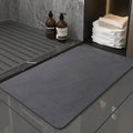 Modern diatom ooze bathroom floor mat by SHOPEZRA L.L.C., 80x120cm, features a sleek, absorbent design for bathroom decor.