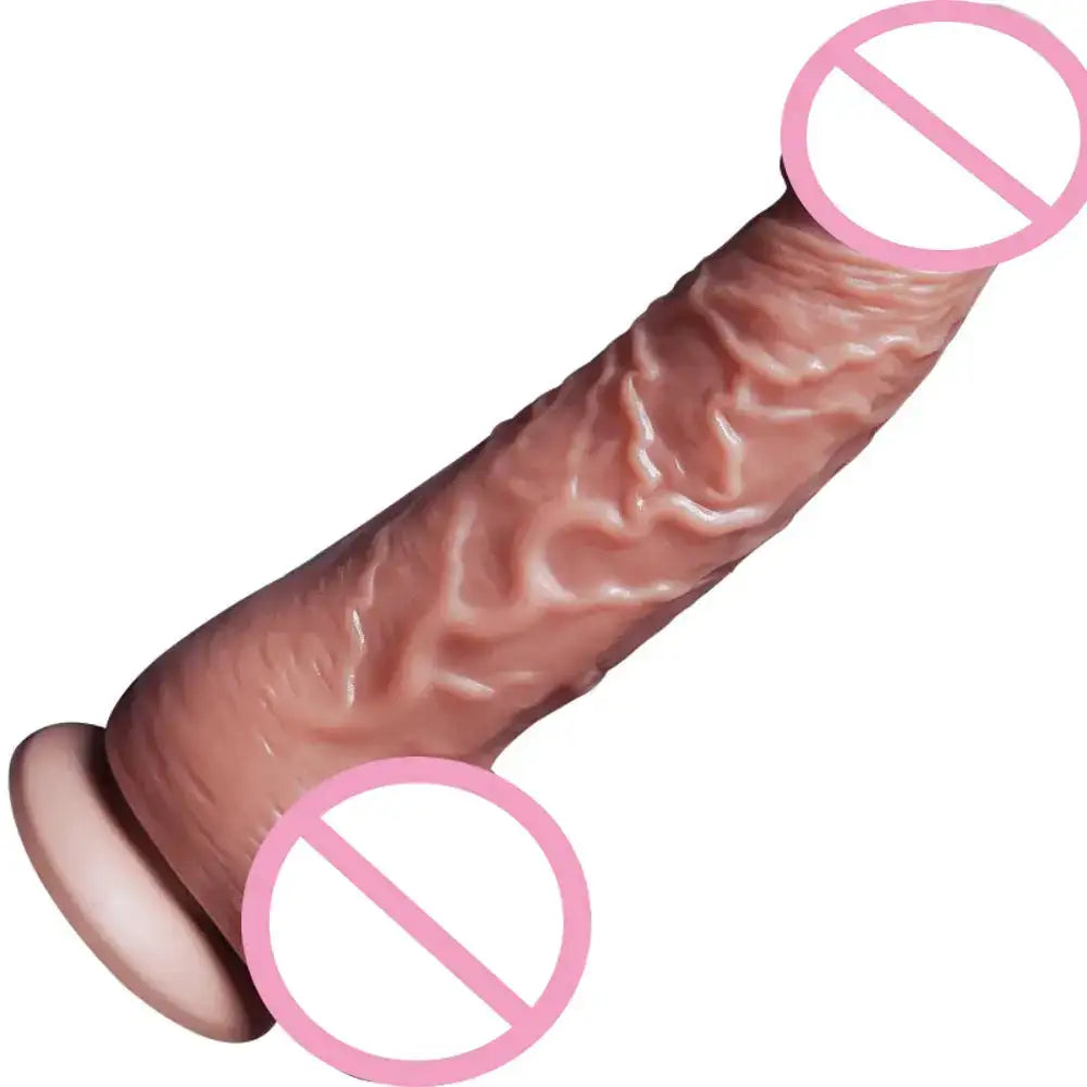 Realistic and Soft Dildo, G-Spot Anal Stimulation, Adult Sex Toy Suitable for Both Men and Women, Big and Thick Dick Happy Dildo by Dropshipman
