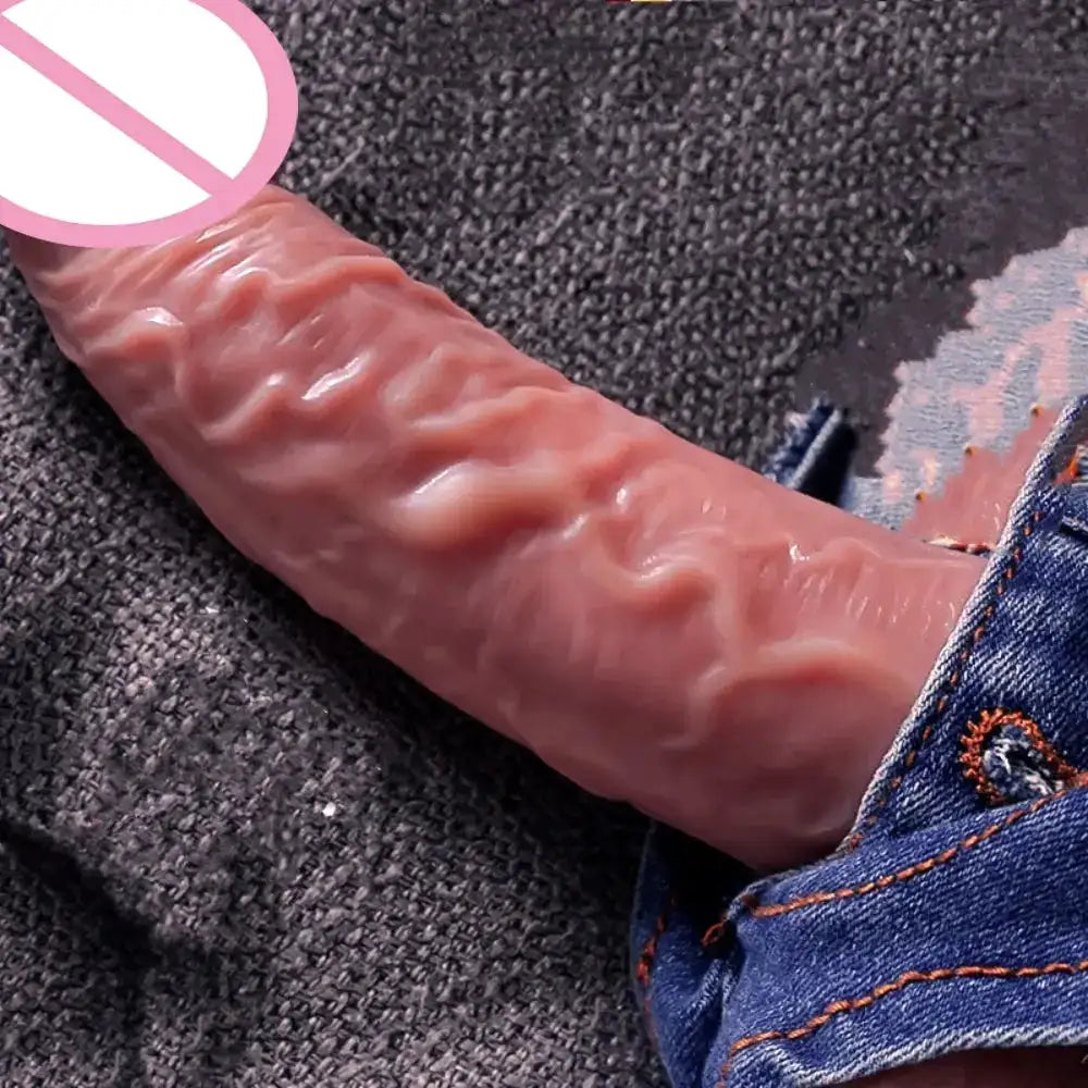 Realistic and Soft Dildo, G-Spot Anal Stimulation, Adult Sex Toy Suitable for Both Men and Women, Big and Thick Dick Happy Dildo by Dropshipman
