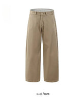 2026 Spring Summer New 100% Cotton Casual Straight Trousers for Men Clothing Soft Comfort Linen Male Pants LX6032 SHOPEZRA L.L.C.
