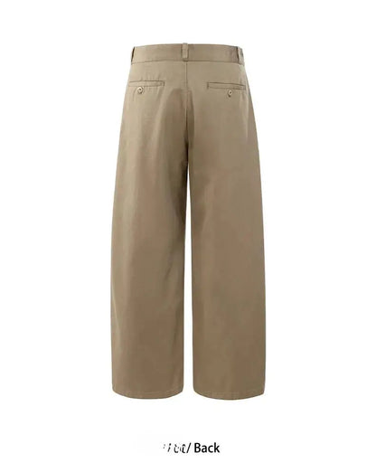 2026 Spring Summer New 100% Cotton Casual Straight Trousers for Men Clothing Soft Comfort Linen Male Pants LX6032 by Dropshipman