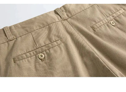 2026 Spring Summer New 100% Cotton Casual Straight Trousers for Men Clothing Soft Comfort Linen Male Pants LX6032 by Dropshipman