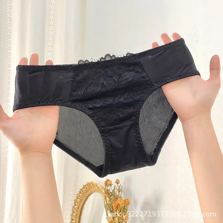 Naked feeling series ~ soft girly wind underwear waist ice silk breathable quick-drying ultra-thin summer new underwear for women SHOPEZRA L.L.C.