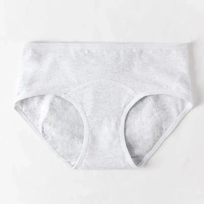 Mid-waist cotton underwear women&