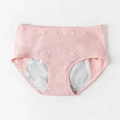Mid-waist cotton underwear women&