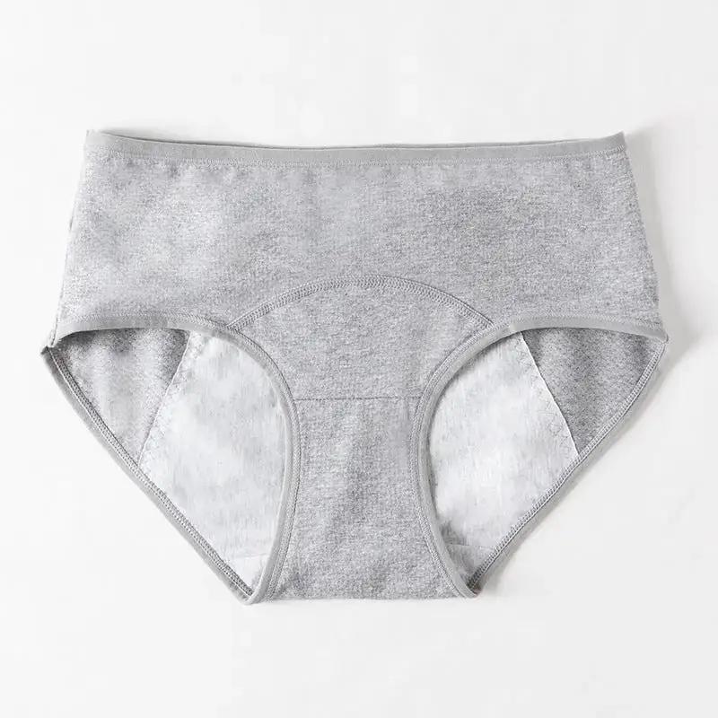 Mid-waist cotton underwear women&