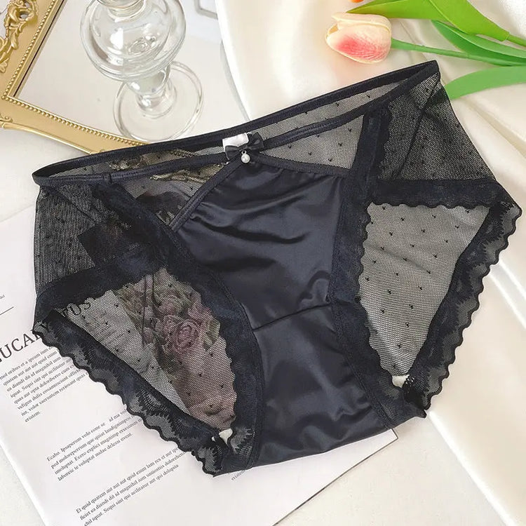 Sexy lace mid-waist women&