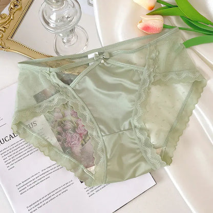 Sexy lace mid-waist women&
