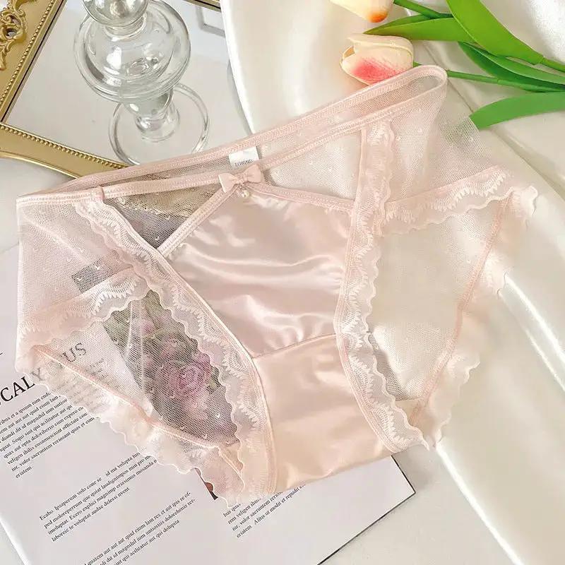 Sexy lace mid-waist women&