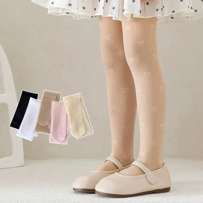 Spring Summer Thin Silk Pantyhose Girls Fashion Solid Color Series Ballet Tights Children Breathable Dance Leggings Stocking by Dropshipman