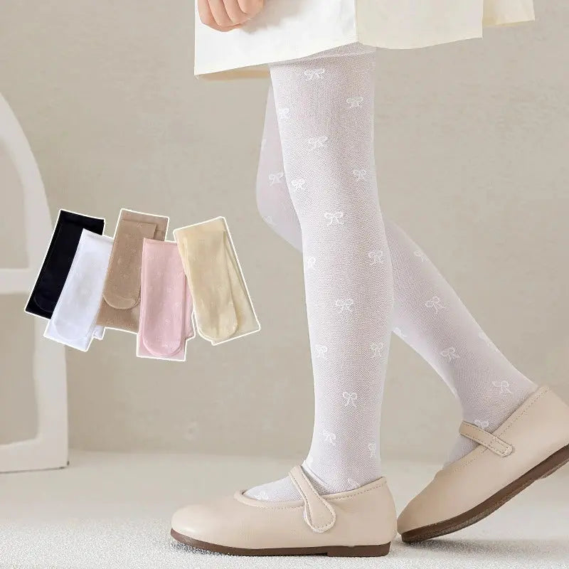 Spring Summer Thin Silk Pantyhose Girls Fashion Solid Color Series Ballet Tights Children Breathable Dance Leggings Stocking SHOPEZRA L.L.C.