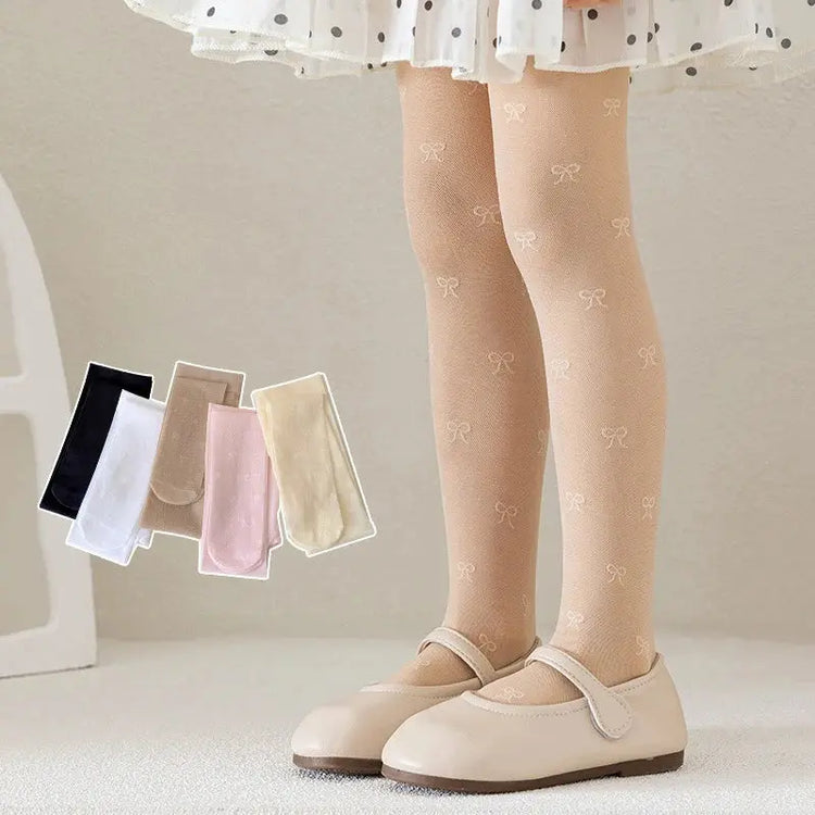 Spring Summer Thin Silk Pantyhose Girls Fashion Solid Color Series Ballet Tights Children Breathable Dance Leggings Stocking SHOPEZRA L.L.C.
