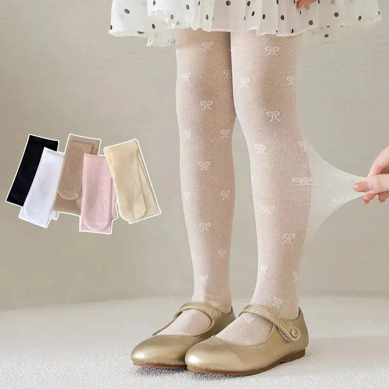 Spring Summer Thin Silk Pantyhose Girls Fashion Solid Color Series Ballet Tights Children Breathable Dance Leggings Stocking by Dropshipman