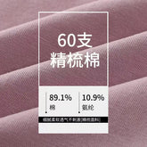 Wholesale 60 combed cotton high waist boxer underwear women&