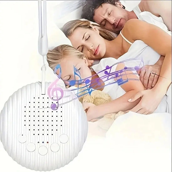 White Noise Sound Machine Portable Baby Sleep Machine 10 Soothing Sounds Volume Adjustable Built-in Rechargeable Battery USB SHOPEZRA L.L.C.