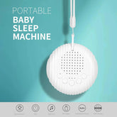 White Noise Sound Machine Portable Baby Sleep Machine 10 Soothing Sounds Volume Adjustable Built-in Rechargeable Battery USB SHOPEZRA L.L.C.