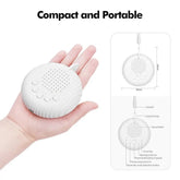 White Noise Sound Machine Portable Baby Sleep Machine 10 Soothing Sounds Volume Adjustable Built-in Rechargeable Battery USB SHOPEZRA L.L.C.