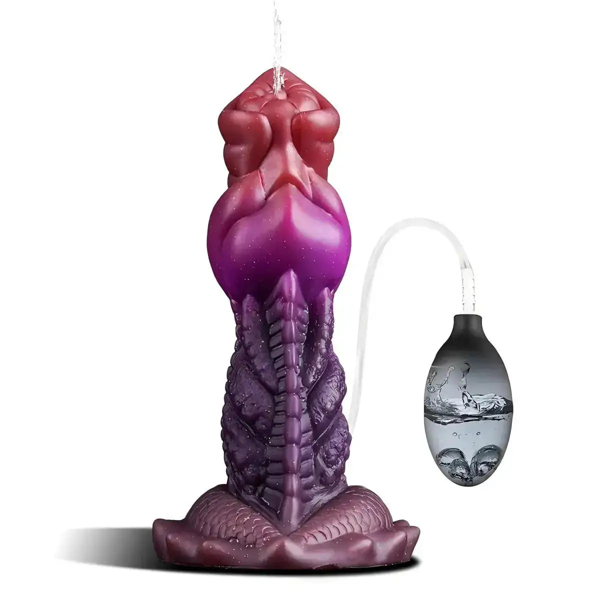 Fantasy Squirting Ejaculating Dildo With Strong Suction Cup Dragon Design Big Knot Multiple Uses For Women Couples by Dropshipman