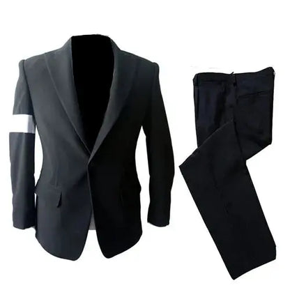 Role-player Tribute Michael Jackson Black Dangerous Suit Outfit Impersonator SHOPEZRA L.L.C.