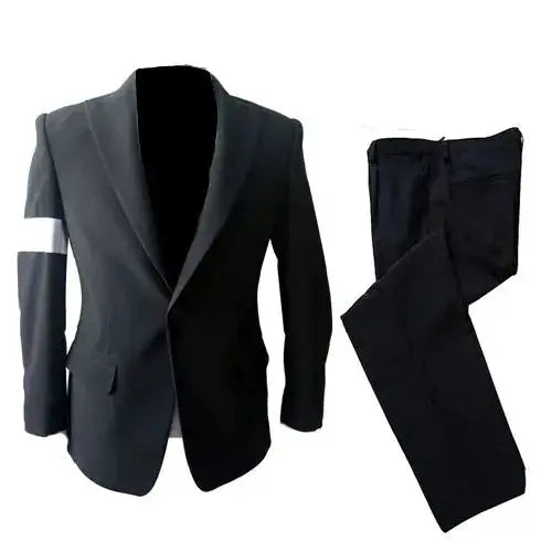 Role-player Tribute Michael Jackson Black Dangerous Suit Outfit Impersonator by Dropshipman