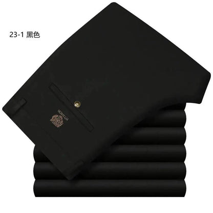 Wholesale Tiger Head Embroidered Stretch Pants Men&