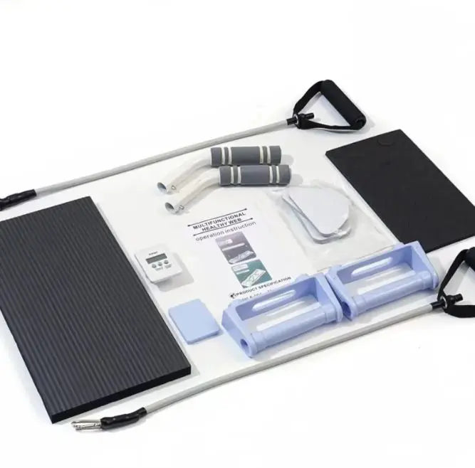 Purple Compact Pilates Sliding Board by SHOPEZRA L.L.C. for core workouts and balance training.