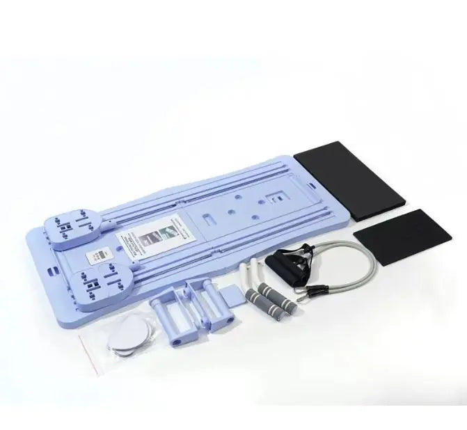 Purple Compact Pilates Sliding Board from SHOPEZRA L.L.C. designed for low-impact fitness and core strengthening exercises.