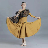 customized modern dance dress for performances children&