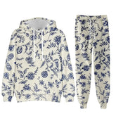 Chic Floral Elegant Suit Women&