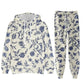Chic Floral Elegant Suit Women&