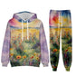 Chic Floral Elegant Suit Women&