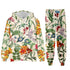 Chic Floral Elegant Suit Women&
