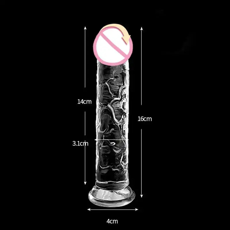 JIUUY Realistic Dildo With Suction Cup Huge Jelly Fake Dick Big Penis Dildos Sex Toys for Woman Men Anal Butt Plug Adult Erotic by Dropshipman