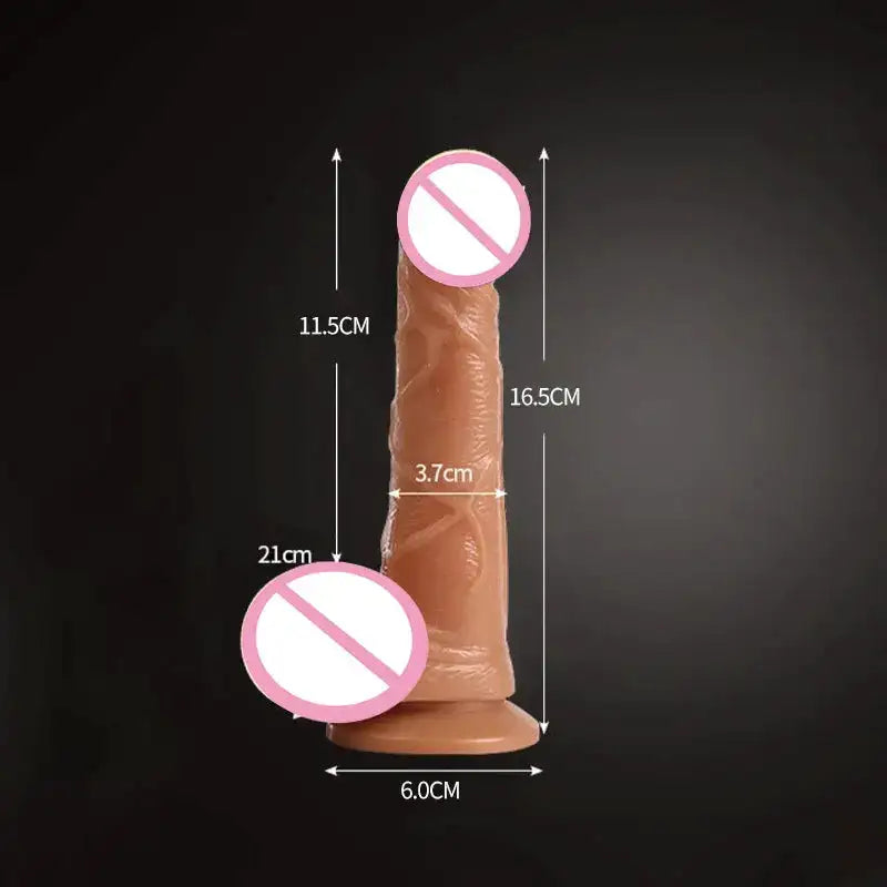 JIUUY Realistic Dildo With Suction Cup Huge Jelly Fake Dick Big Penis Dildos Sex Toys for Woman Men Anal Butt Plug Adult Erotic by Dropshipman