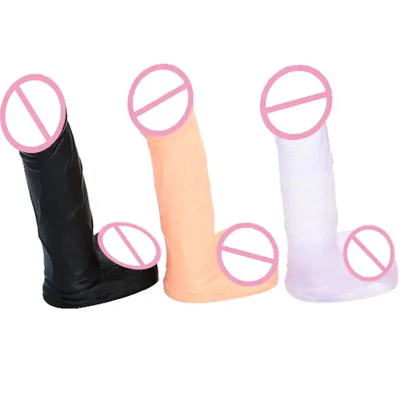 Mini Small Dildo Anal Plug Realistic Penis Sex Toys For Women Masturbator Orgasm Soft Dildo Fake Dick Adult Erotic Products by Dropshipman