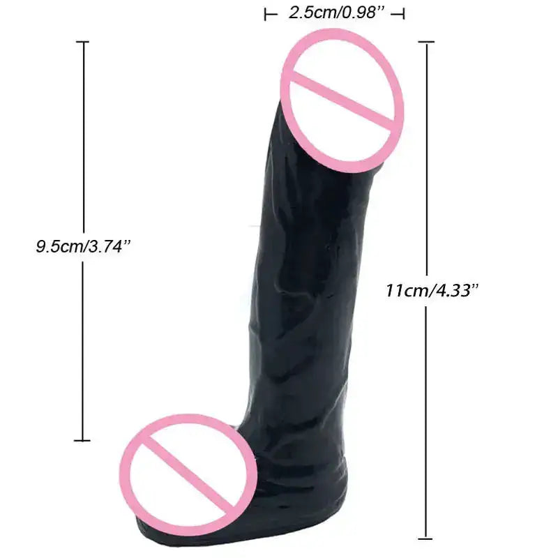 Mini Small Dildo Anal Plug Realistic Penis Sex Toys For Women Masturbator Orgasm Soft Dildo Fake Dick Adult Erotic Products by Dropshipman