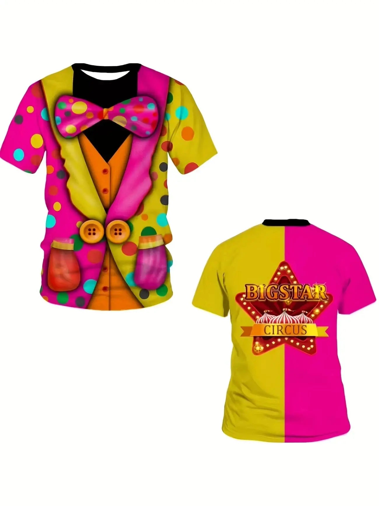 Men's summer T-shirt by SHOPEZRA L.L.C. featuring a funny printed pattern, short sleeves, round neck, and abstract art design.