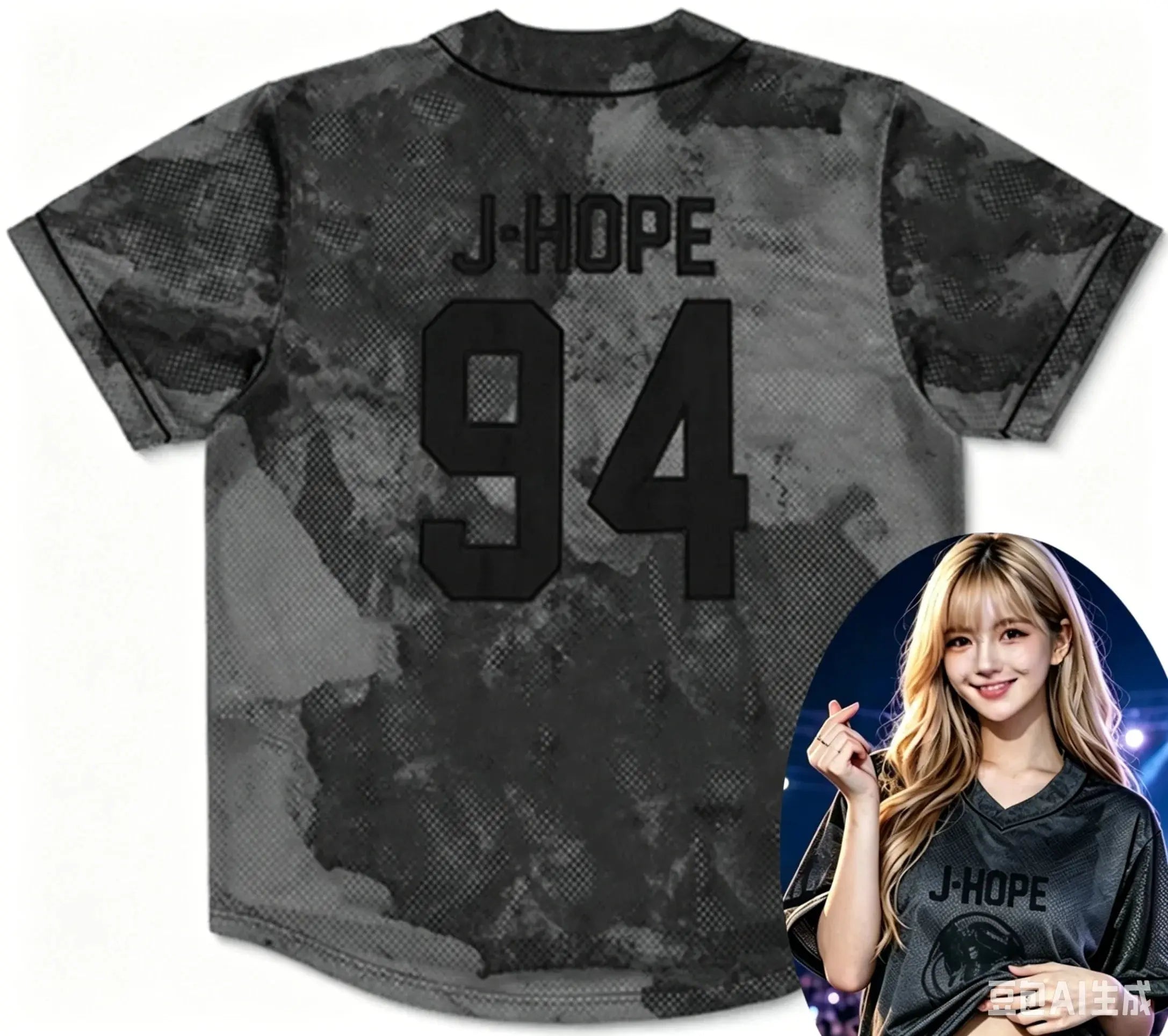 KPOP 97 V-neck T-shirt for men and women, personalized print, suitable for street dance, teens, kids, and family matching.