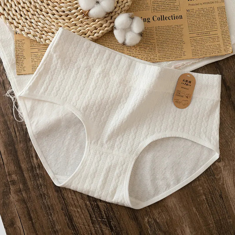 Shopezra L.L.C. Class A baby cotton women's underwear with antibacterial raw cotton, breathable all-cotton crotch, and comfortable fit.