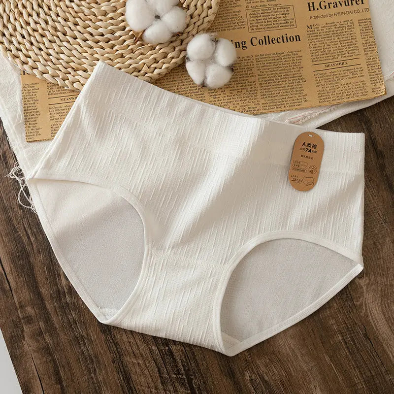 Women's pure cotton underwear by SHOPEZRA L.L.C., all-cotton breathable underwear with antibacterial raw cotton crotch.