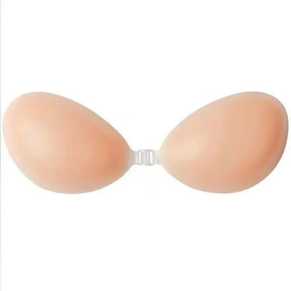 silicone push up chest stickers shoulder strap strapless invisible breast stickers waterproof breathable underwear bra female silicone bra SHOPEZRA L.L.C.