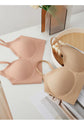 Liquid Foundation Seamless Underwear Jelly Soft Support Semi-fixed Cup No Steel Ring Breathable Comfortable Naked Women&