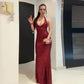 Sexy Shiny Sequined Mesh Club Evening Party Dresses Women 2026 Summer Autumn Sleeveless Backless Bodycon Maxi Long Dress SHOPEZRA L.L.C.