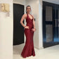 Sexy Shiny Sequined Mesh Club Evening Party Dresses Women 2026 Summer Autumn Sleeveless Backless Bodycon Maxi Long Dress SHOPEZRA L.L.C.