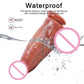 Realistic large dildo with thrusting and vibrating functions, remote control vibrator with suction cup for women sex toy by SHOPEZRA.
