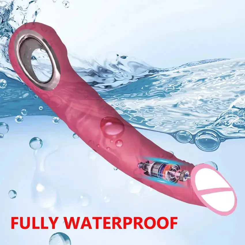 Realistic Dildo Vibrator G Spot with Female Stimulator Big Penis Anal Plug Adult Man Real Penis Sex Toys for Women 10 Modes by Dropshipman