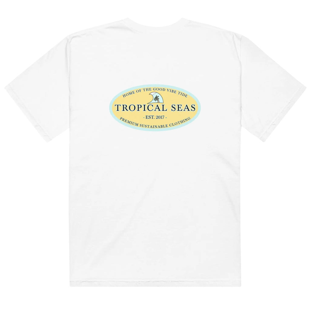 Men’s violet heavyweight Dreamland t-shirt by SHOPEZRA L.L.C., featuring a comfortable fit and soft fabric.